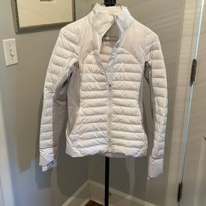 Lululemon White Jacket Size 4